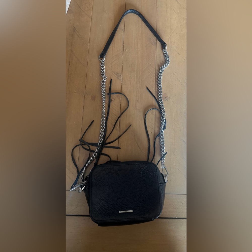 Rebecca Minkoff Black Leather Crossbody Bag